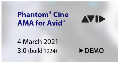 Download Phantom Cine AMA for Avid